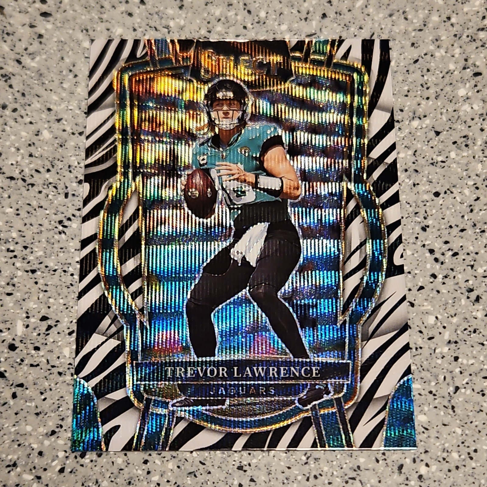 2022 Select Trevor Lawrence Zebra Case Hit Club Level