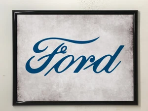 Ford Motor Company Vintage Repro Garage Shop Schild Man Cave Metall Poster Druck - Bild 1 von 2