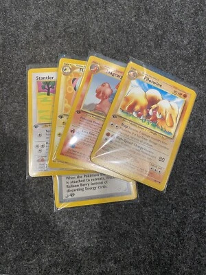 Pokémon Neo Revelation 1st Edition Mini Pack (5 Cards) SEE DESCRIPTION - Image 1 of 4