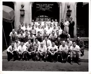 Parke Davis & Company Posting Class at Hotel Roanoke Virginia 1956 Photo Pharma - Picture 1 of 2