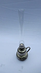 Old Oil Lamp in Tin - Picture 1 of 5