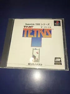 The Tetris (SuperLite 1500 Series) Sony PlayStation PS1 Japan Import US Seller - Picture 1 of 7