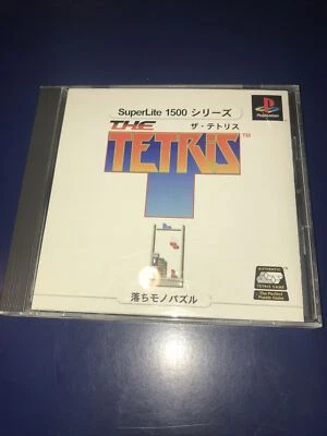The Tetris (SuperLite 1500 Series) Sony PlayStation PS1 Japan Import US Seller - Image 1 of 4