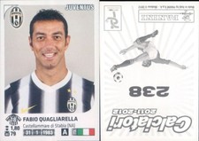 PANINI FOOTBALLERS 2011/12 - figure-sticker N.238 *JUVENTUS-QUAGLIARELLA *NEW