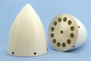 GFK Spinner 75mm Weiß für 2 und 4 Blatt Luftschrauben - Bild 1 von 2