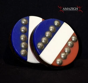 Tapones para los oídos zulúes antiguos - Iziqhaza - Sudáfrica - Imagen 1 de 9