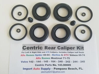 Alfa Romeo Spider GTV Berlina Montreal - Kit de pinza ATEC trasera y Volvo 140 y 164 Foto 1 de 3