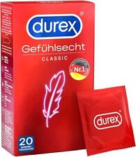 Durex 16596667 Gefühlsecht Classic 20St. Kondome - Transparent