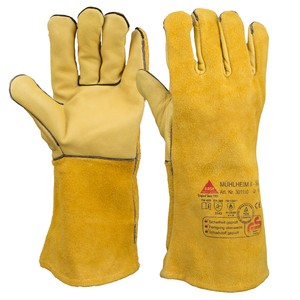 Hase Safety Gefütterter Schweißerhandschuh MÜHLHEIM II-SUPER Schutzhandschuh