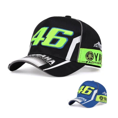46 ROSSI Motorrad Baseball Cap Outdoor Sport Casual Cap Motorsport Racing Hut - Bild 1 von 4
