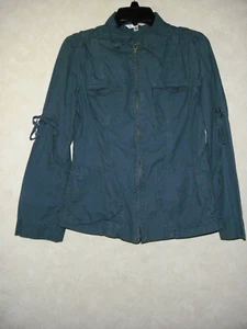 CAbi Style #393 Small Cargo Utility blaue Damen-Fliegejacke Baumwolle zum Binden - Bild 1 von 12