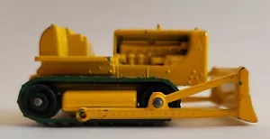 VTG Matchbox #18 Yellow Caterpillar Bulldozer NICE USED CONDITION - Picture 1 of 6