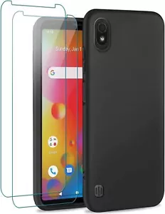 For Boost Mobile Bounce 4G Sl201d Phone Case Silicone Gel Cover Screen Glass - Picture 1 of 5