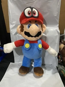 Super Mario Odyssey lizenziertes 18 Zoll Plüschtier Stofftier Mario Neu mit Etikett - Bild 1 von 7