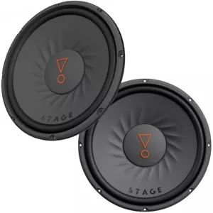 2 X JBL Stage102 900W Peak 225W RMS 10" Stage Series Single 4 Ohm Car Subwoofers - Picture 1 of 3