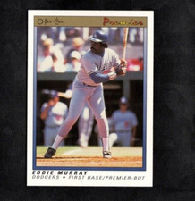 1991 Eddie Murray O-Pee-Chee Premier Baseball Los Angeles Dodgers #86