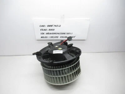 BMW 745 LI 2002-2003 calefacción aire acondicionado motor soplador 64116913401 OEM Foto 1 de 4