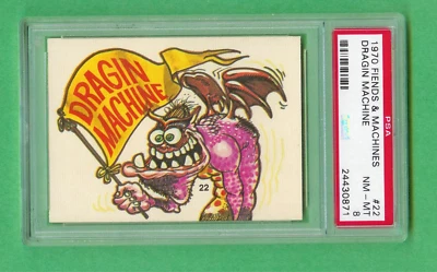Fiends Machines #22 Dragin Machine PSA 8 - Image 1 of 3