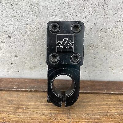DK BMX Stem 1 1/8 Threadless Old School BMX Neck Black Top Load Mid A7 - Image 1 of 4
