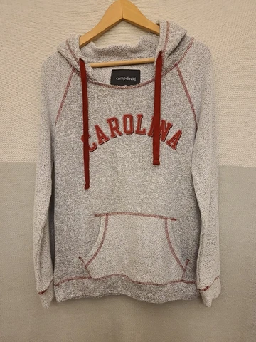 Camp David Carolina Gamecocks Medium Hooded Sweatshirt, Gray Cover
