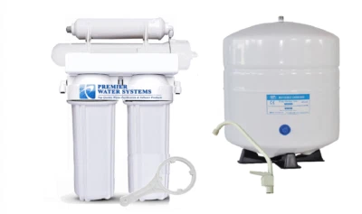 Home Reverse Osmosis Drinking Water Filtration System 50 GPD 4-Stage + Tank USA - Image 1 of 2