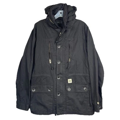 Obey гигантский пропаганды куртка женщин большой грузовой черный сарай Chore хлопок парка - Изображение 1 из 4