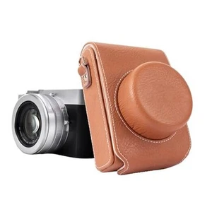 D LUX8 D LUX 7 Camera Case - Retro Style PU Leather Carrying Case Bag Brown - Picture 1 of 8