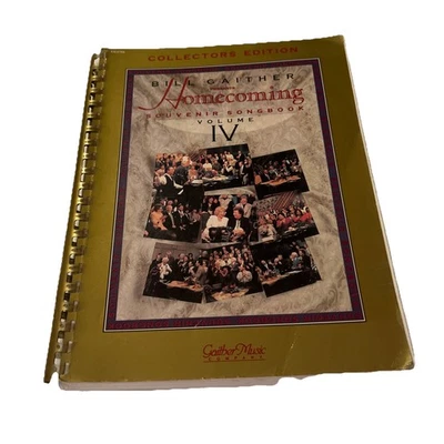 比尔·盖瑟回归纪念品歌曲集第四卷乐谱书配音钢琴 — 第 1/4 张图片