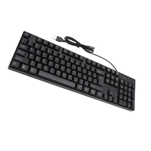 K1800 Minority Language Keyboard 104 Keys 4.2ft Cable Ergonomic Design USB Wired - Picture 1 of 21