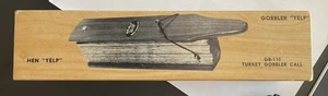 Vintage P.S. OLT Turkey Gobbler Call GB-110 Yelp Hen Tom Wood Call NUR BOX - Bild 1 von 6