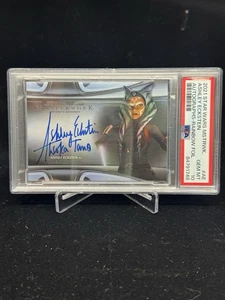 2021 Topps Star Wars Masterwork Ahsoka Tano Signed Ashley Eckstein 17/50 PSA 10 - Picture 1 of 3