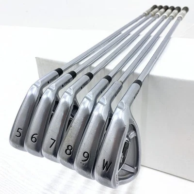[PING] ANSER Forged Black Dot Iron Set 6pcs 5-6-7-8-9-W CFS Steel Shaft Flex S - Image 1 of 4