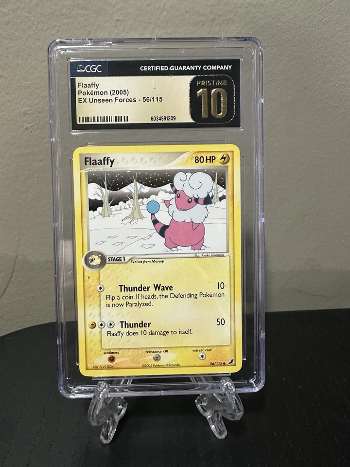 CGC Pristine 10 - 2005 Flaaffy 56/115 - ENG EX Unseen Forces - Image 1 of 1