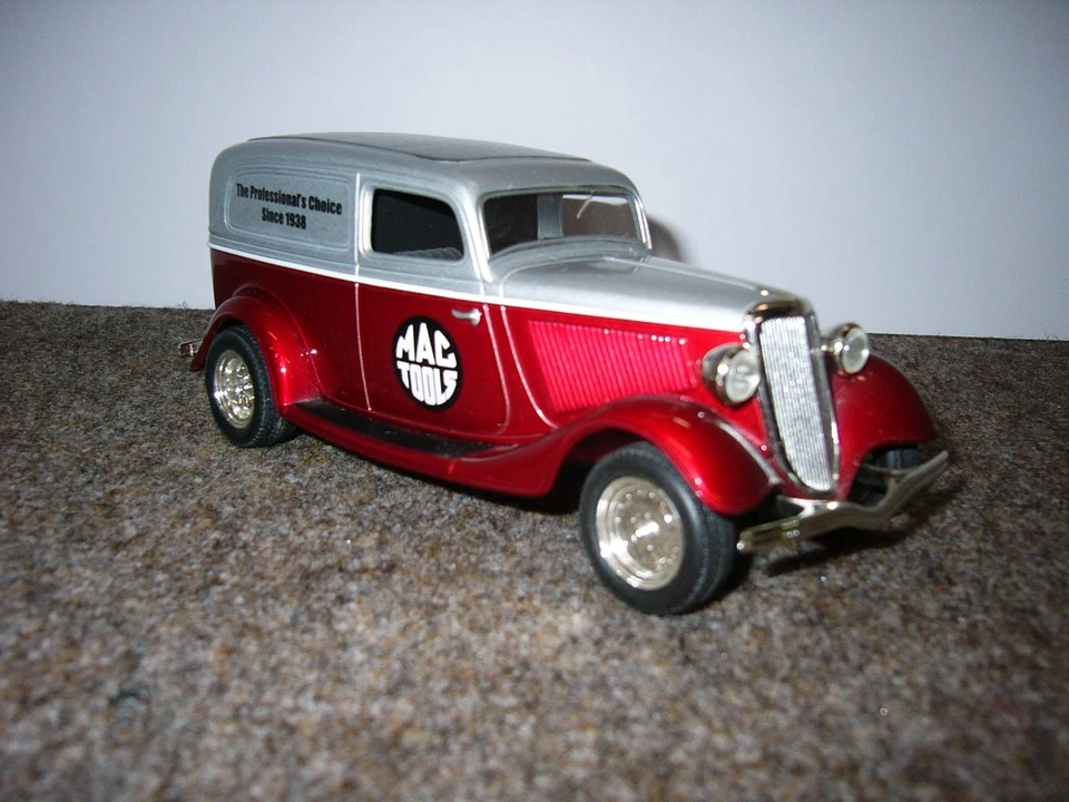 Mac Tools 34’ Ford Panel Van Collectable Piggy Bank No Box - Image 1 of 3