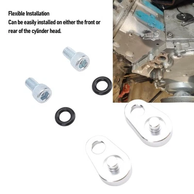 Bypass Coolant Steam Port Plate High Strength 6016 Aluminum Billet Throttle Body - Image 1 of 4