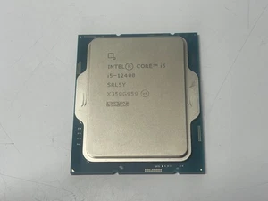 Processeur de bureau Intel Core i5-12400 SRL5Y - 6 cœurs (6P+0E) et 12 threads - Photo 1/2