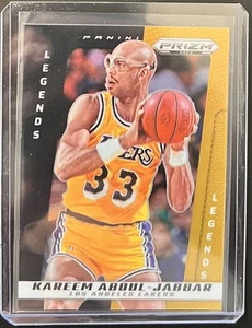 2023-24 Prizm Deca Kareem Abdul Jabbar True Black Gold Legends 5/5! Lakers - Imagen 1 de 2