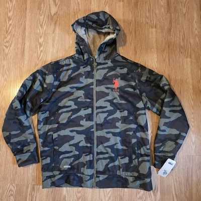 Chaqueta polo de camuflaje para hombre de EE. UU. - talla XL - caza pesca - nueva con etiquetas Foto 1 de 4
