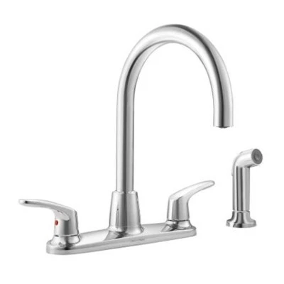 Grifo de cocina cromado cuello de ganso American Standard Colony Pro Foto 1 de 4