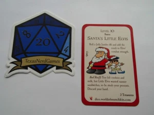 x1 Santa's Little Elvis Munchkin Promo Steve Jackson Games TexasNerdGames - Picture 1 of 3