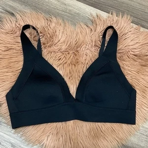 Athleta Black Sport Bra Size S - Picture 1 of 5