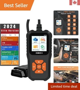 Car Scanner with 1.8 Inch Color TFT Display - Efficient OBD II Diagnostics - Picture 1 of 8