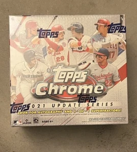 2021 Topps Chrome Baseball Update Mega Box Factory Sealed Neu Auto Superfractors - Bild 1 von 3