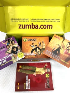 Zumba Fitness Join The Party Total Body Transformation Kit DVDs & Toning Sticks - Picture 1 of 6