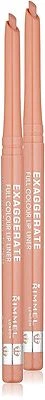  RIMMEL EXAGGERATE FULL COLOUR LIP LINER 030 NATURAL NWOB LOT OF 2 LINERS - Image 1 of 2