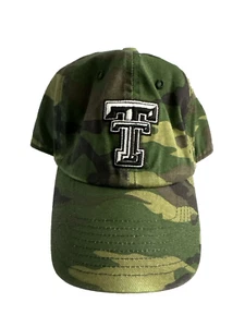 Texas Tech 47 Brand Cap Hat Trucker Camo Camoflaudge Adult Adjustable - Picture 1 of 13