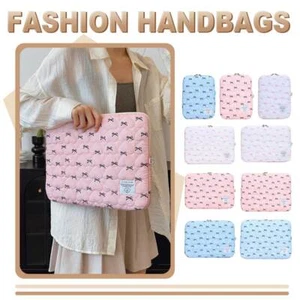 Bowknot Soft Pad Tablet Tasche Stoßfest Flauschig Gepolstert Tasche Pendeln Arbeit Studieren Tasche - Bild 1 von 21
