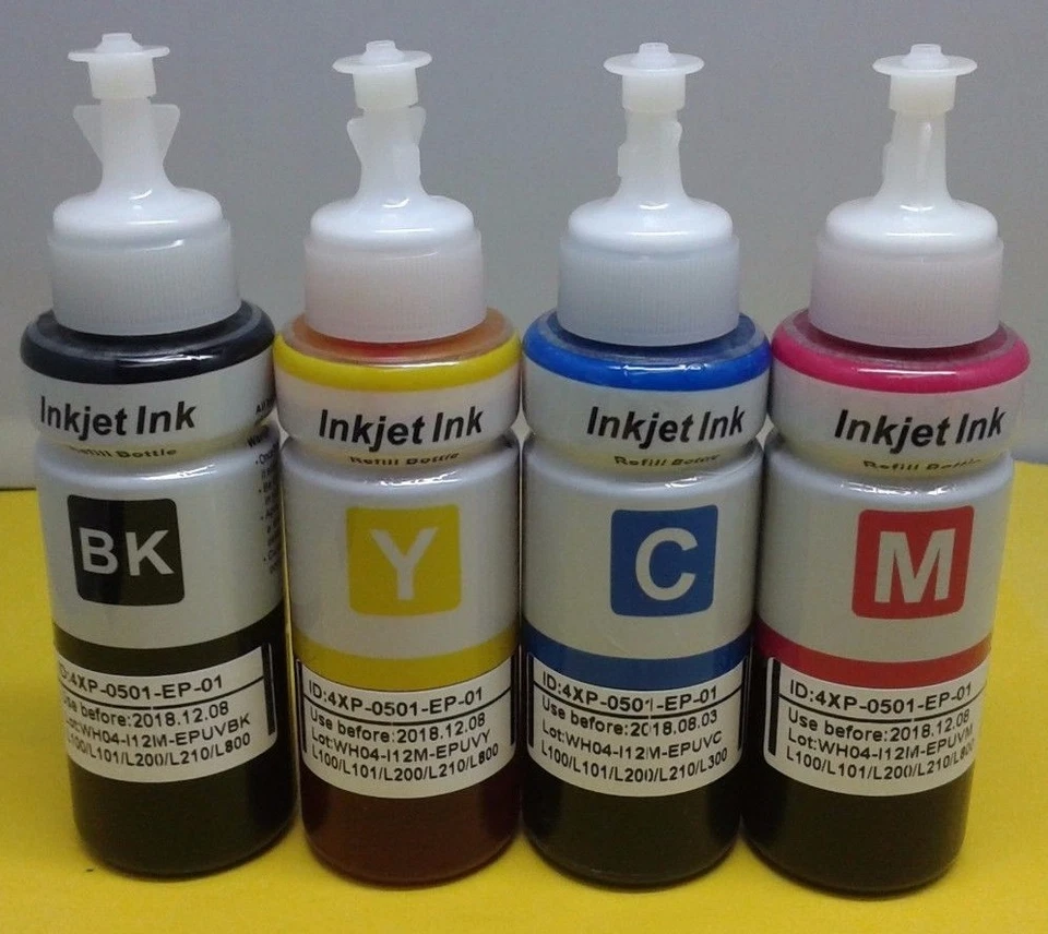400ml Bulk Refill Ink for Epson Compatible L120 L130 L220 L310 T664 USA Ship - Image 1 of 1