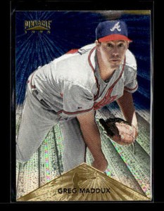 1996 Pinnacle #1 Greg Maddux Starburst