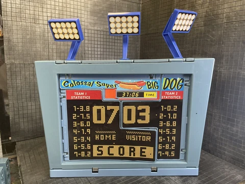 Biker Mice From Mars Scoreboard Hideout Playset 1993 Galoob Not Complete Parts Cover
